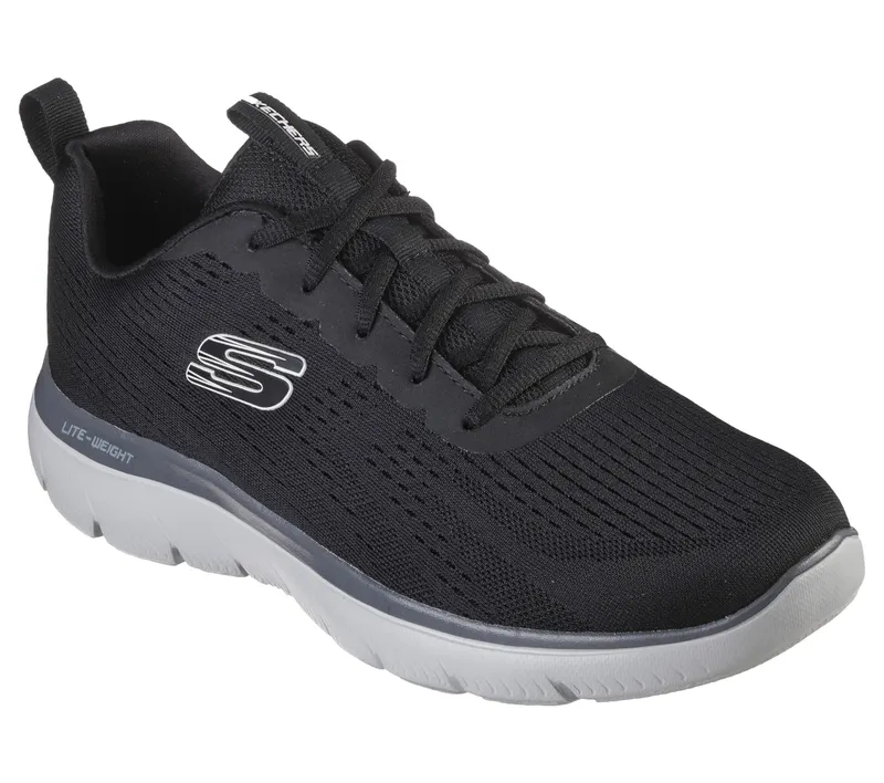 Skechers Summits – Torre – Zwart / Houtskool (232395-BKCC)