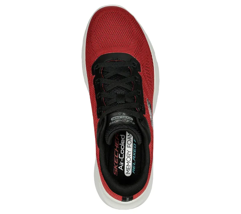 Skechers Relaxed Fit: Equalizer 5.0 – New Interval – Rood / Zwart (232522-RDBK)