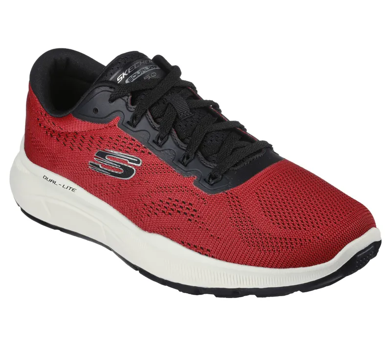 Skechers Relaxed Fit: Equalizer 5.0 – New Interval – Rood / Zwart (232522-RDBK)