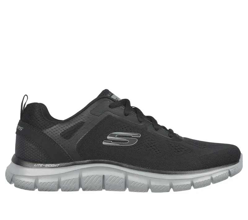 Skechers Track – Broader – Zwart / Houtskool (232698-BKCC)
