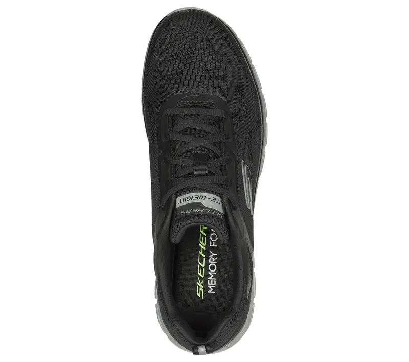 Skechers Track – Broader – Zwart / Houtskool (232698-BKCC)