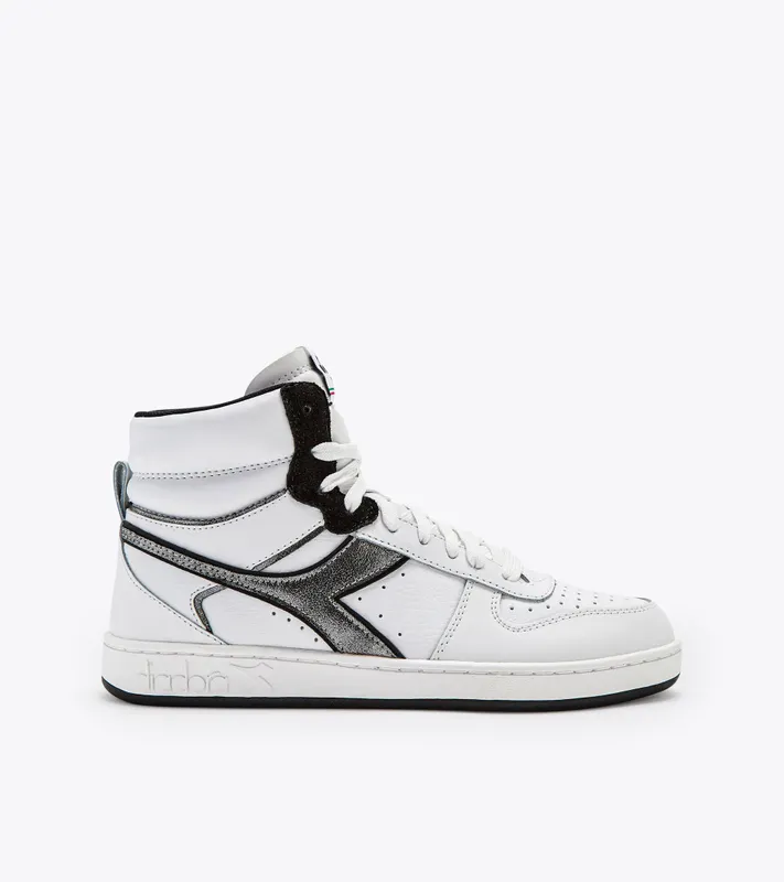 Diadora Magic Basket Mid Metal Wn Optical White / Black (501.179301_C0013)