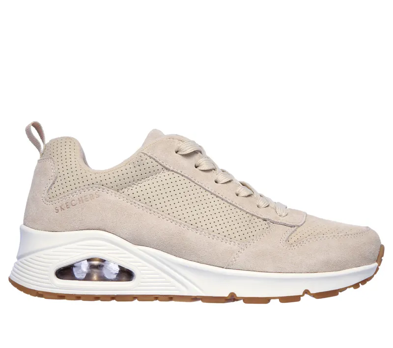 Skechers Uno – Two For The Show – Natuurlijk (73672-NAT)