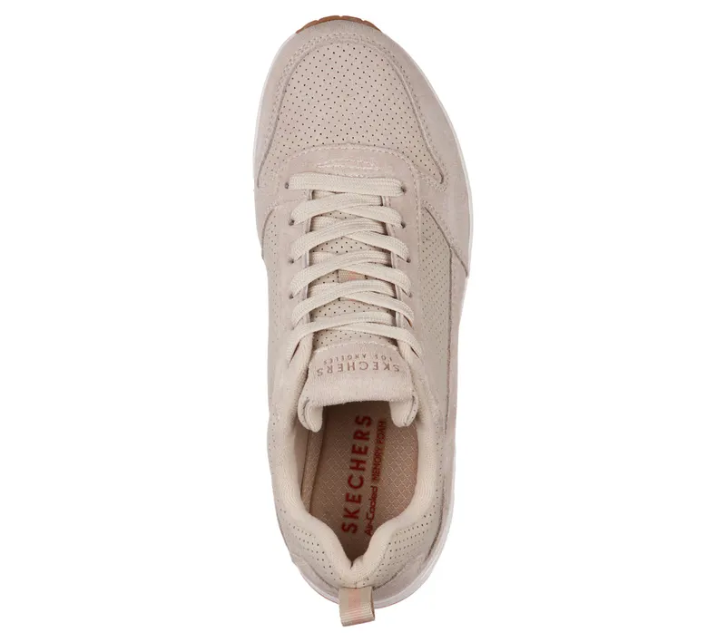 Skechers Uno – Two For The Show – Natuurlijk (73672-NAT)