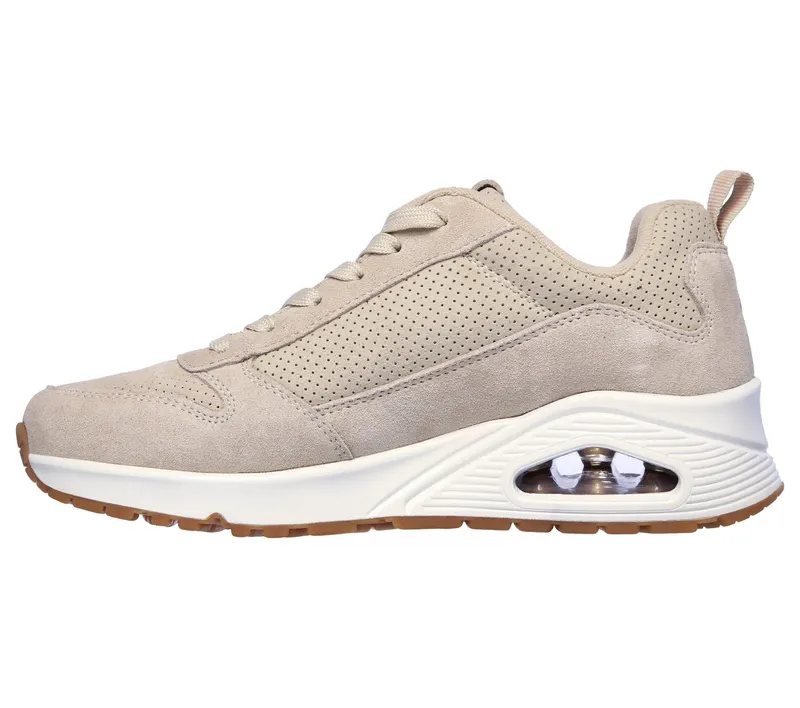 Skechers Uno – Two For The Show – Natuurlijk (73672-NAT)