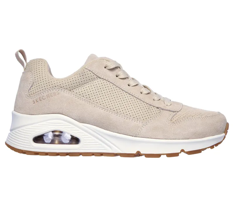 Skechers Uno – Two For The Show – Natuurlijk (73672-NAT)