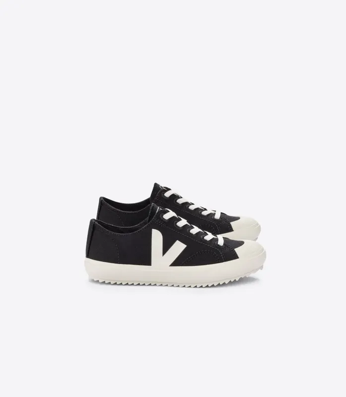 Veja FLIP ELASTIC LACES CANVAS BLACK PIERRE (FL0101397C)