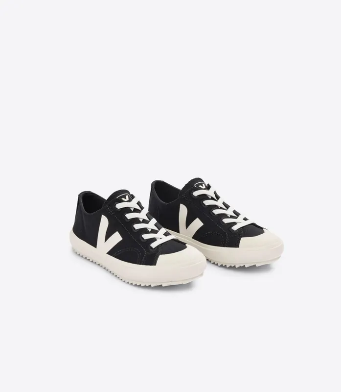 Veja FLIP ELASTIC LACES CANVAS BLACK PIERRE (FL0101397C)