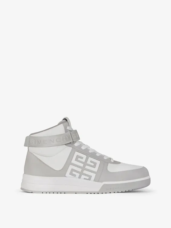 Givenchy G4 high top sneakers in leather (BH008UH1GM-069)