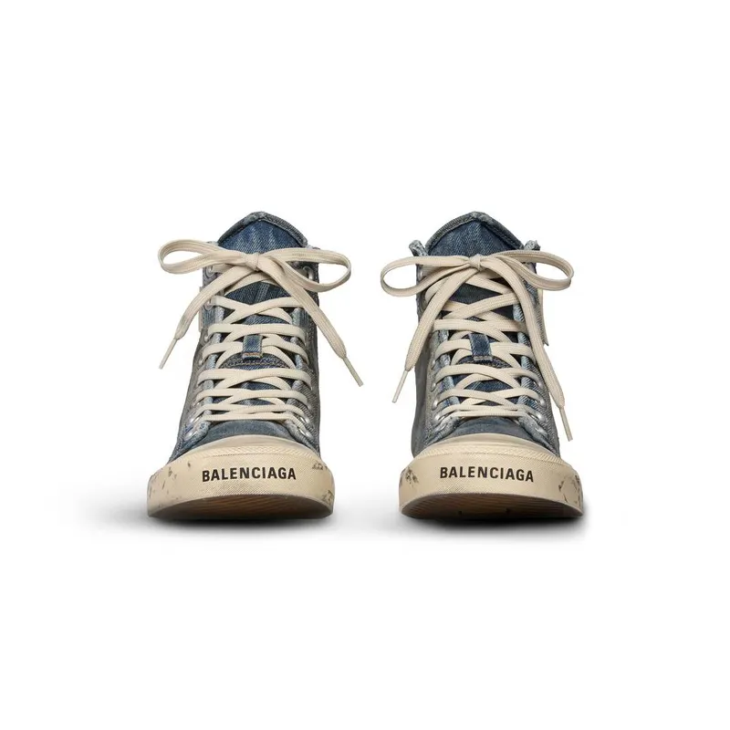 Balenciaga Paris High Top Sneaker Blue (688756W3RCL4090)