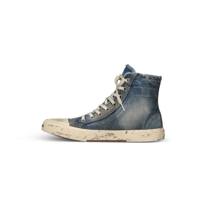 Balenciaga Paris High Top Sneaker Blue (688756W3RCL4090)