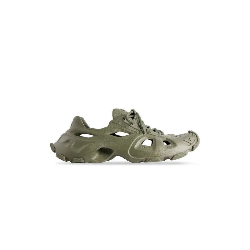 Balenciaga Hd Lace-up Sneaker Kaki (702421W3CES3500)