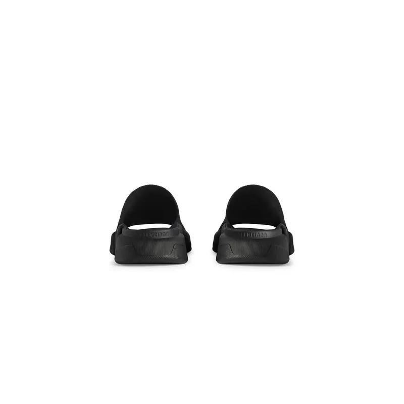 Balenciaga Speed 2.0 Recycled Knit Slide Sandal Black (711452W2DB11000)