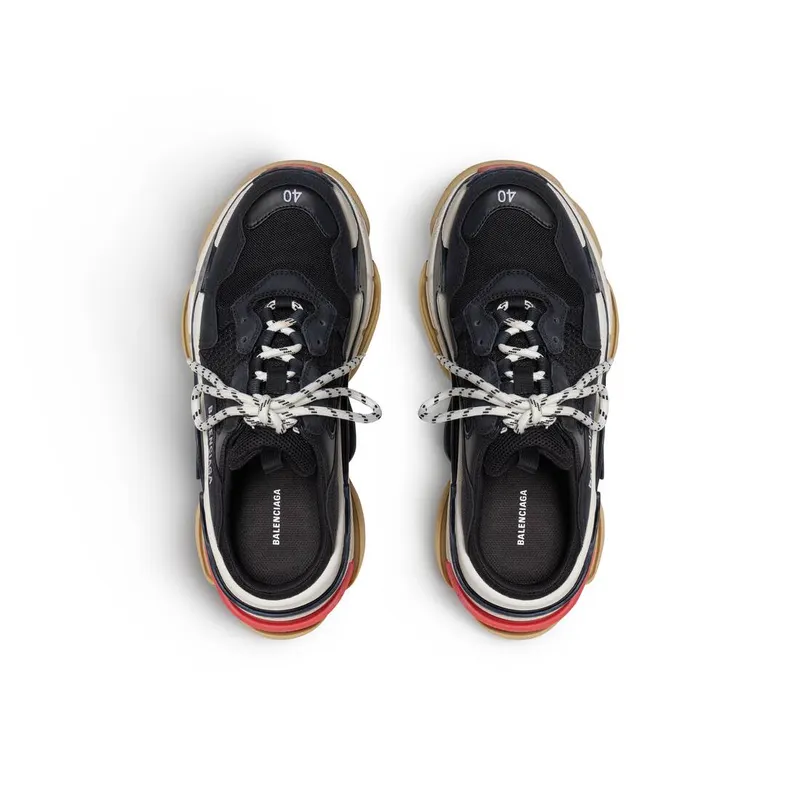 Balenciaga Triple S Mule Black (755687W3SM11096)
