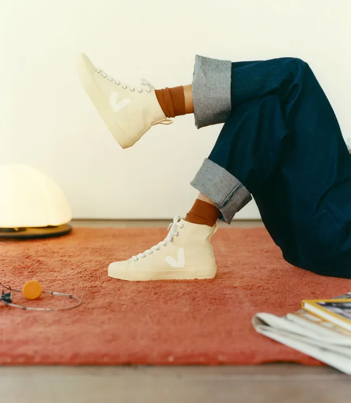 Veja WATA II CANVAS BUTTER WHITE BUTTER SOLE (PA0102898A)
