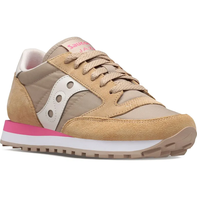 Saucony Jazz Original Tan / Pink (S1044-639)