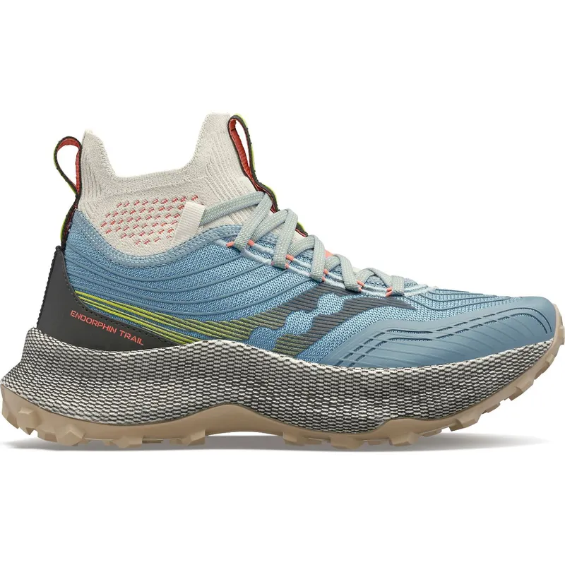 Saucony Endorphin Trail Mid RUNSHIELD Slate / Coral (S10646-06)