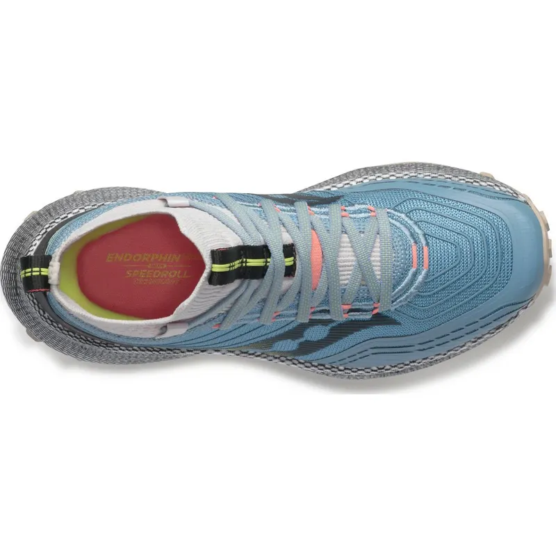 Saucony Endorphin Trail Mid RUNSHIELD Slate / Coral (S10646-06)