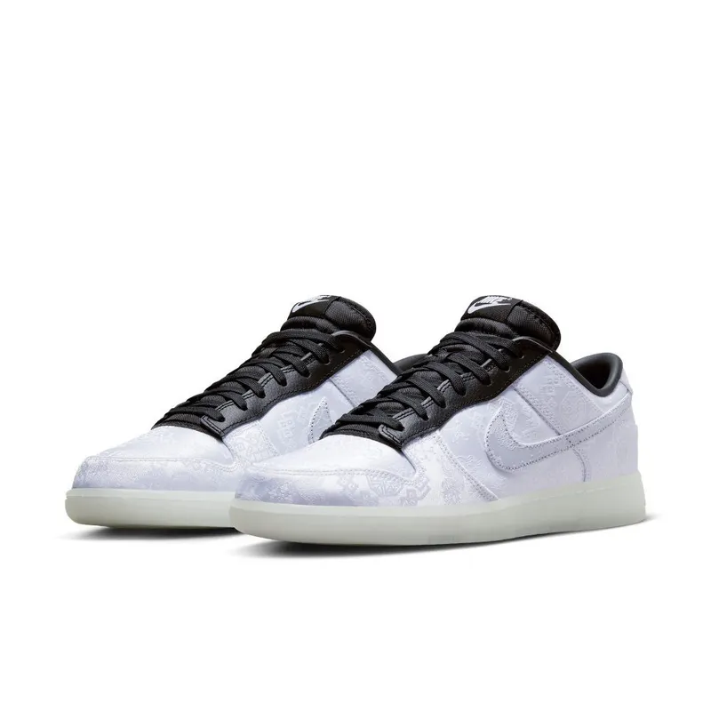 Nike Dunk Low x CLOT x Fragment Design ‘Black and White’ (FN0315-110)