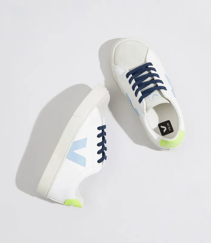 Veja ESPLAR LACES CHROMEFREE WHITE STEEL JAUNE FLUO (RSL052512)