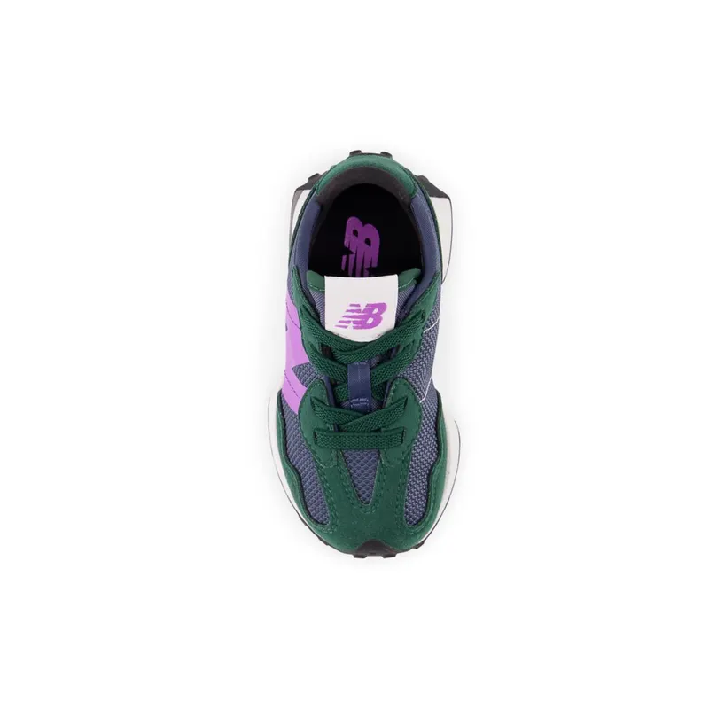New Balance 327 Bungee Lace Nightwatch Green / Electric Purple (IH327V1-40655)