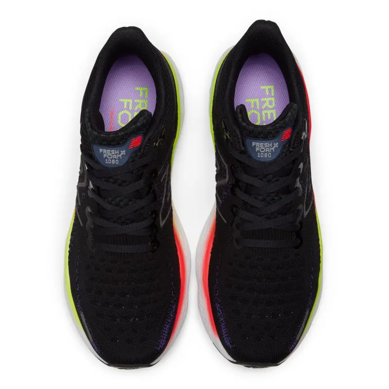 New Balance Fresh Foam X 1080v12 Black / Pixel Green / Electric Purple (M1080V12-40632)