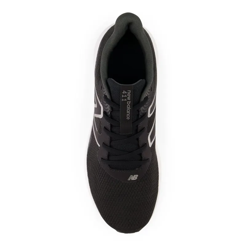 New Balance 411v3 Black / Dark Silver Metallic (M411V3-40982)
