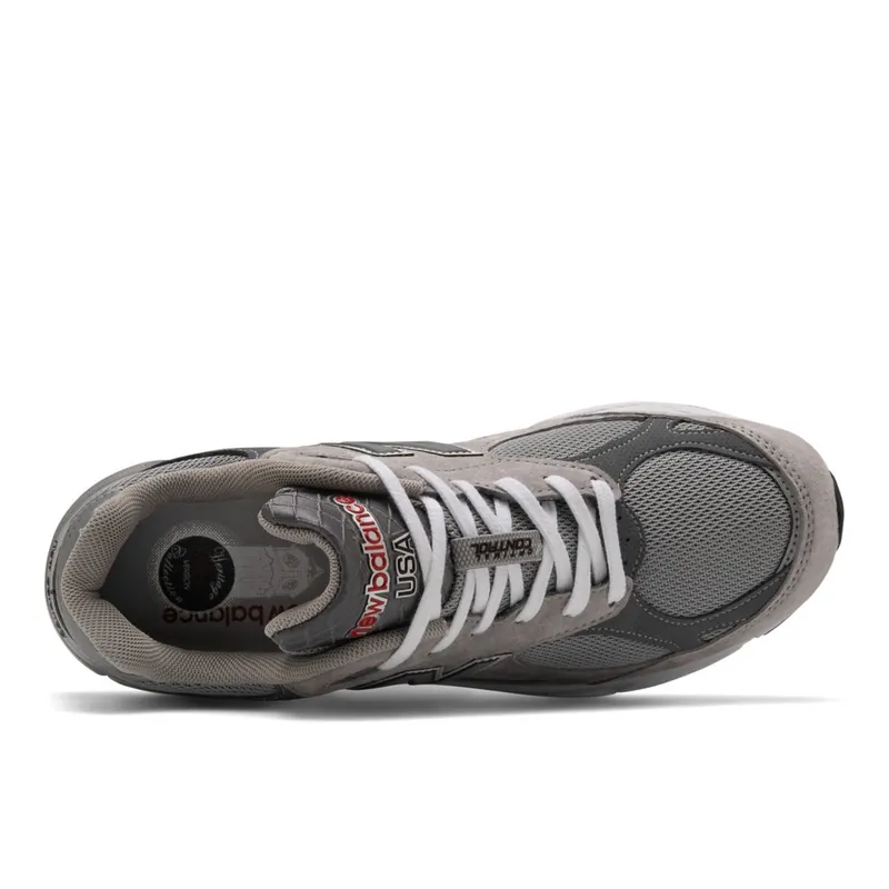 New Balance MADE in USA 990v3 Core Grey / White (MR990V3-37292)