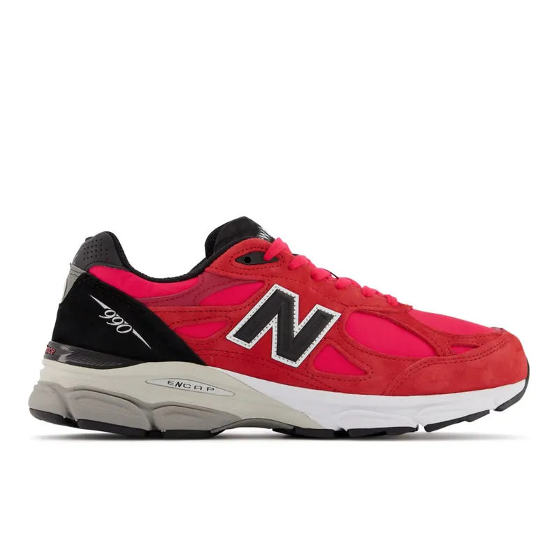 New Balance MADE in USA 990v3 Red / Black (MR990V3-37294)