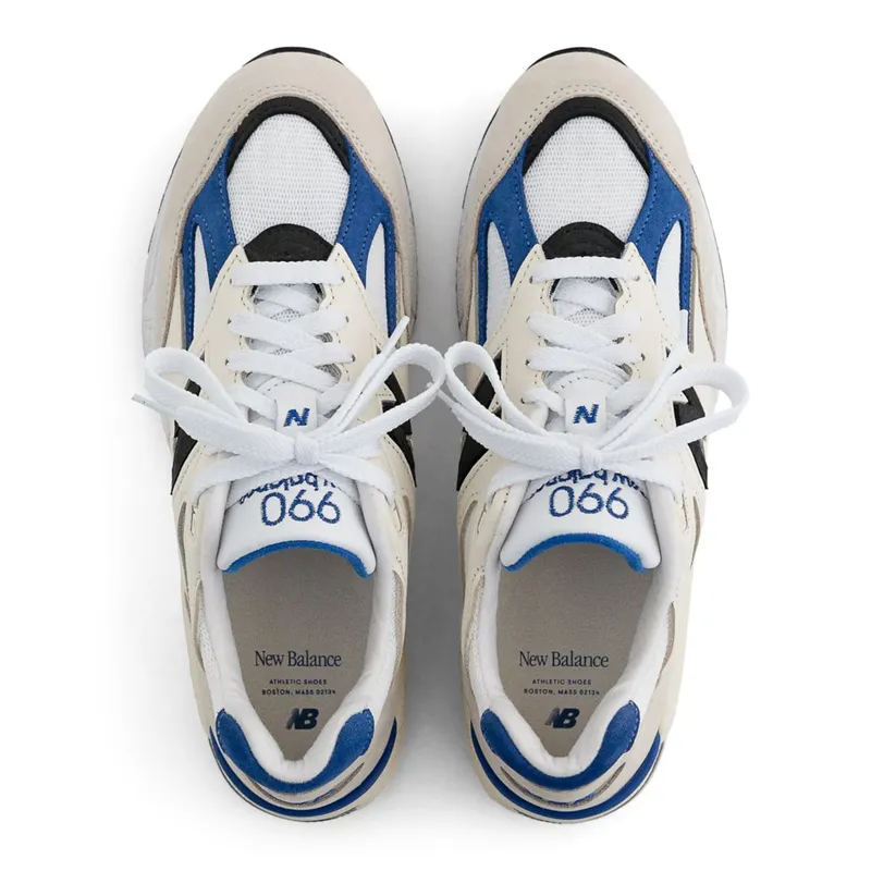 New Balance Made in USA 990v2 White / Blue (MR990V2-39746)