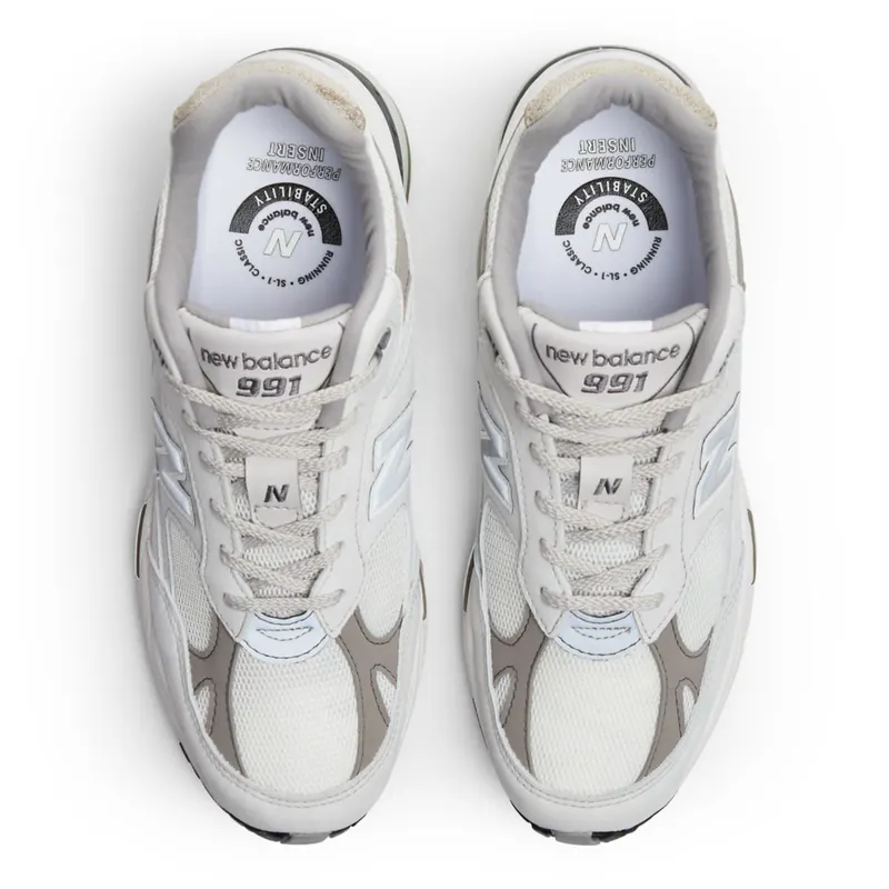 New Balance MADE in UK 991v1 Dawn Blue / Star White / Flint Gray (ML991V1-44041)