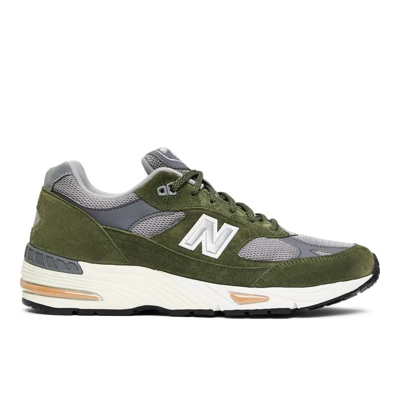 New Balance MADE in UK 991 Green / Grey / Tan (ML991V1-37387)
