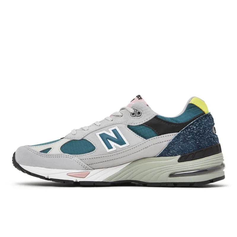 New Balance MADE in UK 991 Micro Chip / Pacific / Majolica Blue (ML991V1-39437)