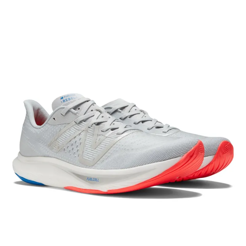 New Balance FuelCell Rebel v3 Light Aluminum / Electric Red / Cobalt (MFCXV3-39866)