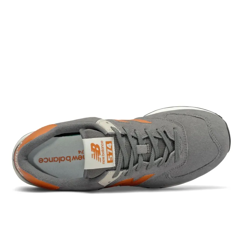 New Balance 574 Grey / Orange (ML574V2-37864)