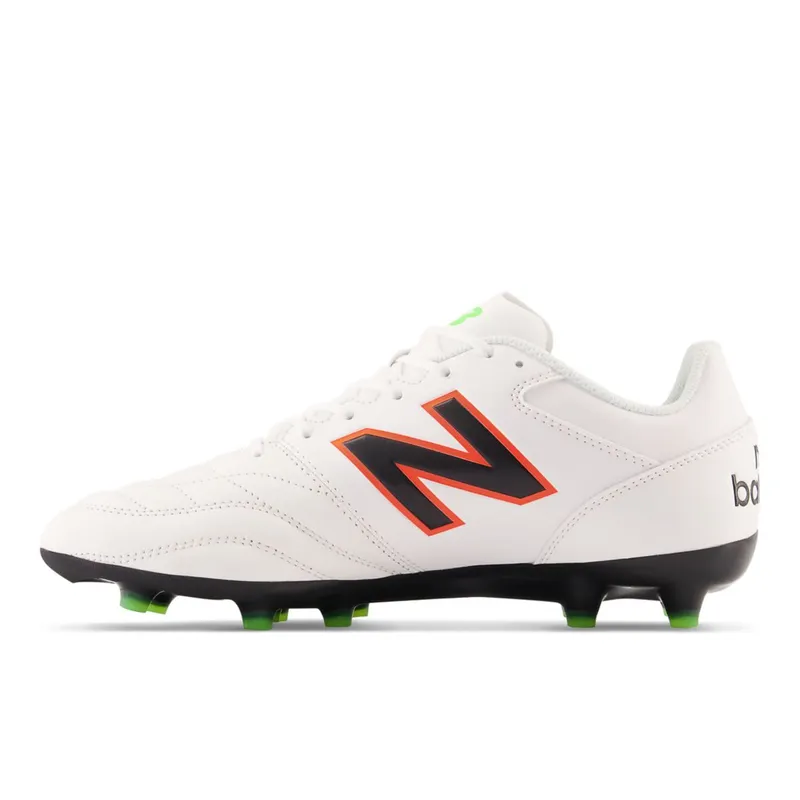 New Balance 442 v2 Team FG White / Neon Dragonfly / Coloro Green (MS42FV2-42129)