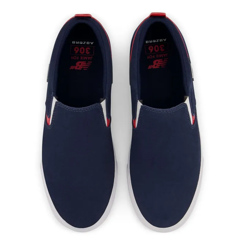 New Balance NB Numeric Jamie Foy 306 Laceless Navy / Red (NM306LV1-37584)