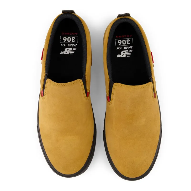 New Balance NB Numeric Jamie Foy 306 Laceless Wheat / Black (NM306LV1-40248)