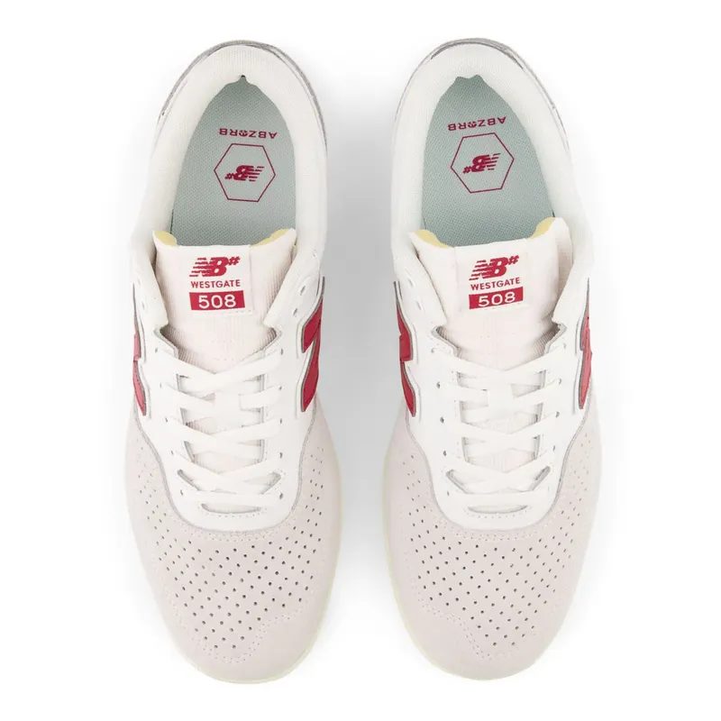 New Balance NB Numeric Brandon Westgate 508 White / Red (NM508V1-40243)