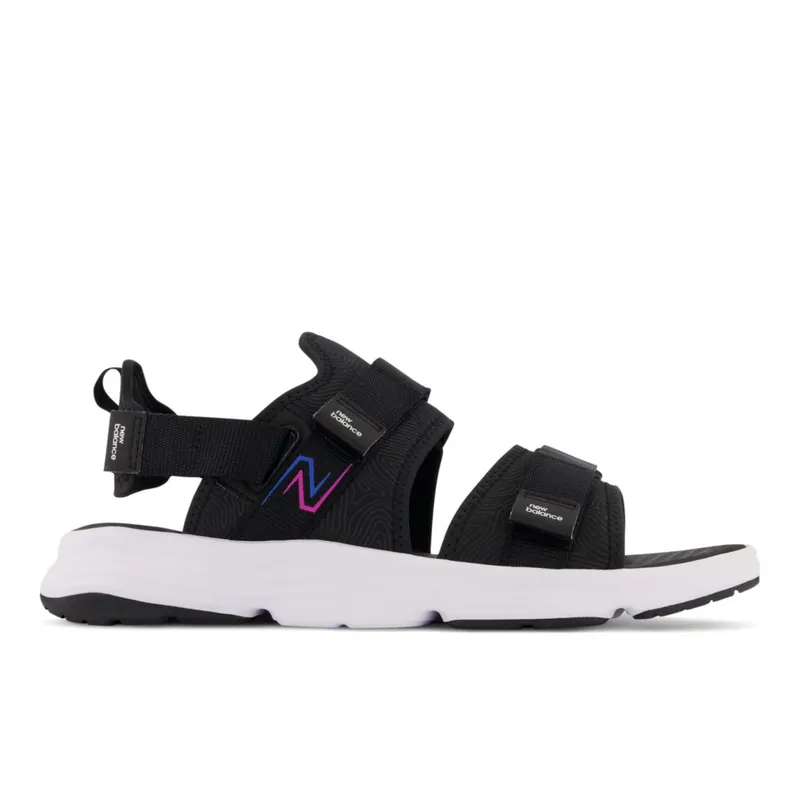 New Balance 750 Sandalen Black / White / Iridescent (SDL750V2-37602)