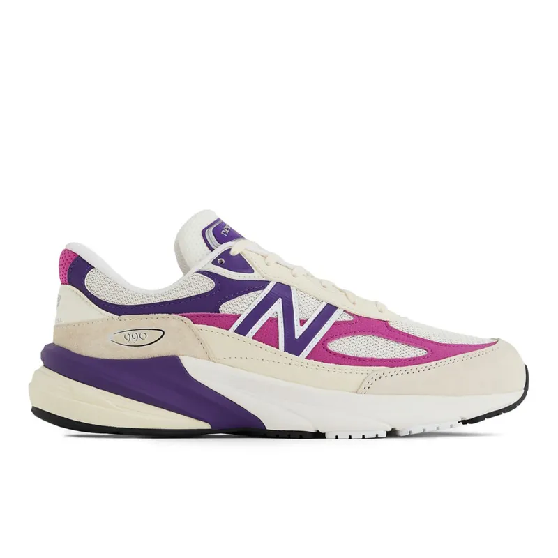 New Balance Made in USA 990v6 Limestone / Magenta (U990V6-41734)