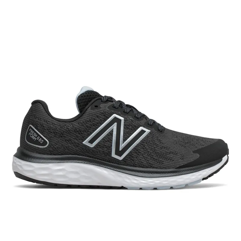 New Balance Fresh Foam 680v7 Black / White / Uv Glo (W680V7-33381)