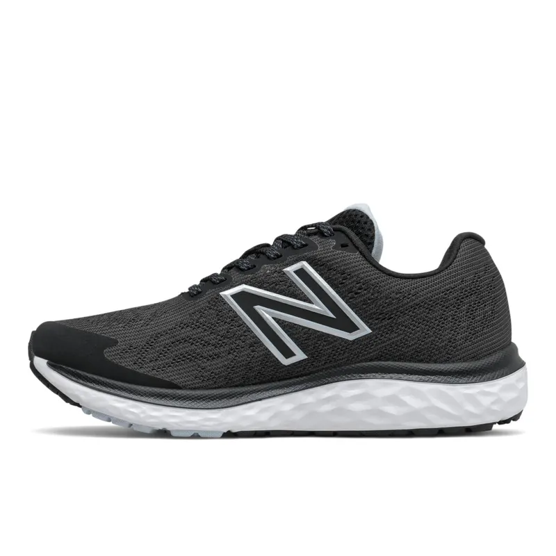 New Balance Fresh Foam 680v7 Black / White / Uv Glo (W680V7-33381)