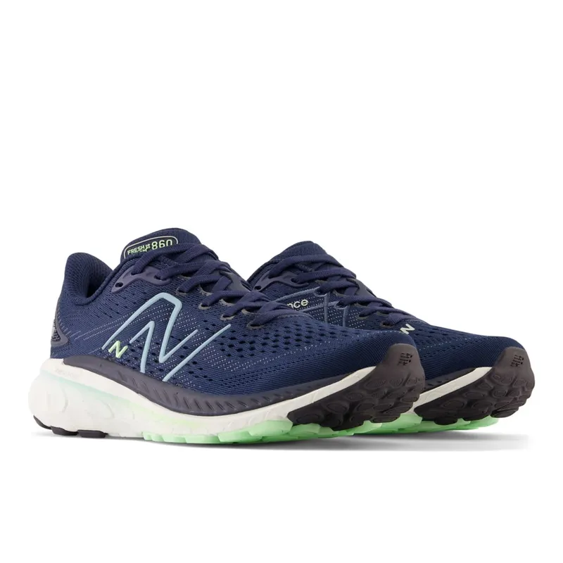 New Balance Fresh Foam X 860v13 NB Navy / Bleach Blue / Green Aura (W860V13-41200)