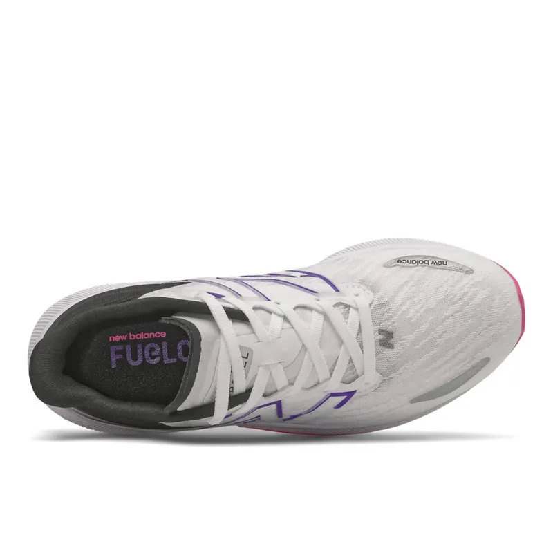 New Balance FuelCell Propel v3 White / Pink Glo / Deep Violet (WFCPRV3-35417)