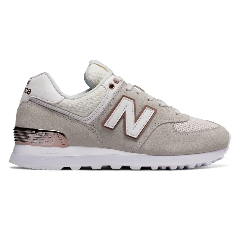 New Balance 574 Sea Salt / Rose Gold Metallic (WL574V2-19967)