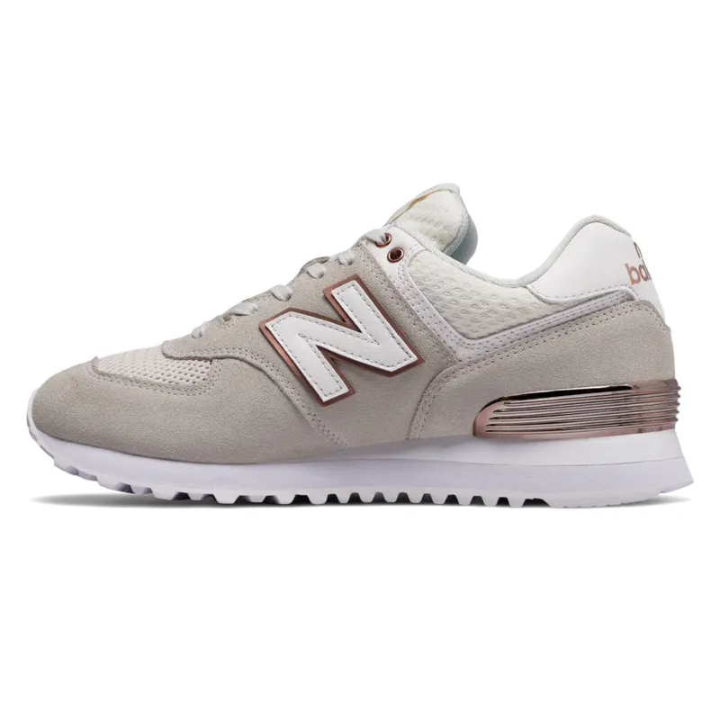New Balance 574 Sea Salt / Rose Gold Metallic (WL574V2-19967)