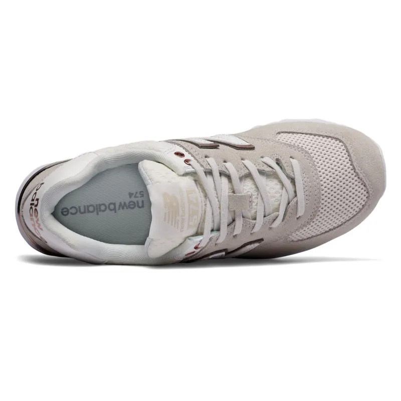 New Balance 574 Sea Salt / Rose Gold Metallic (WL574V2-19967)