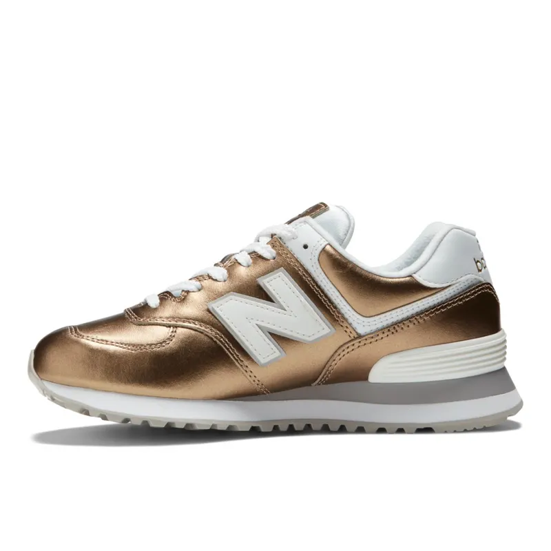 New Balance 574 Gold / White (WL574V2-37833)