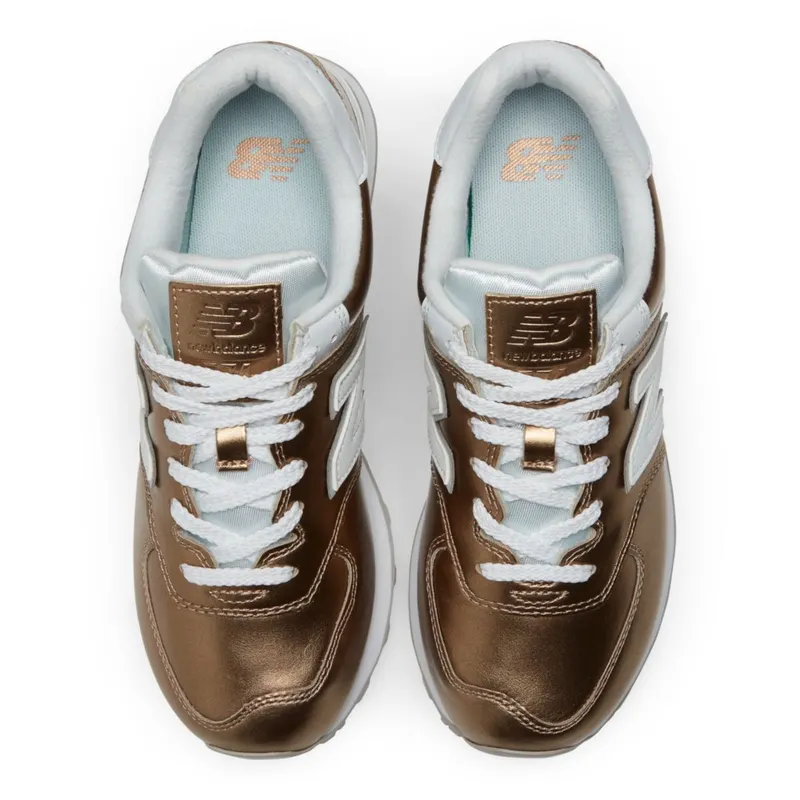 New Balance 574 Gold / White (WL574V2-37833)